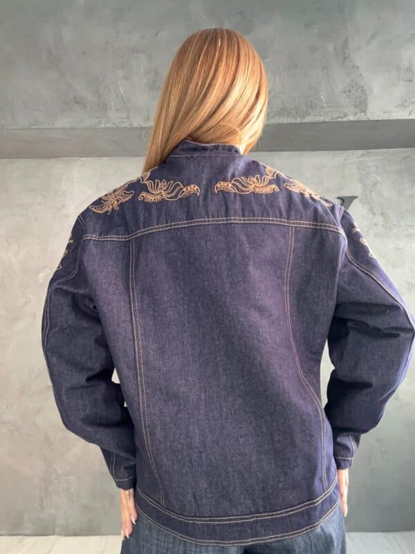 Μπουφάν Τζιν με Κέντημα - New Collection